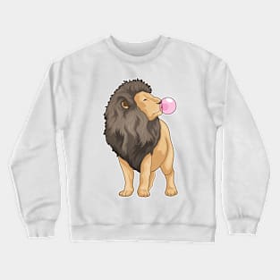 Lion Chewing gum Crewneck Sweatshirt